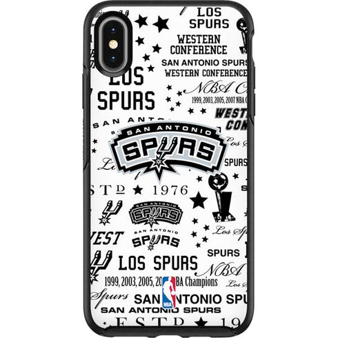 NBA San Antonio Spurs Historic Blast Otterbox Symmetry iPhone Skin