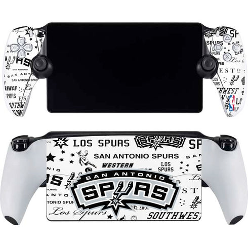 NBA San Antonio Spurs Historic Blast PlayStation Portal Remote Player Skin