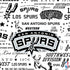 NBA San Antonio Spurs Historic Blast PS4 Controller Skin