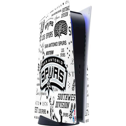 NBA San Antonio Spurs Historic Blast PS5 Console Skin