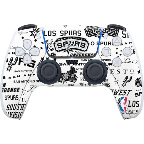 NBA San Antonio Spurs Historic Blast PS5 Controller Skin