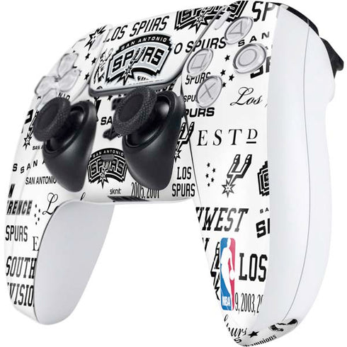 NBA San Antonio Spurs Historic Blast PS5 Controller Skin