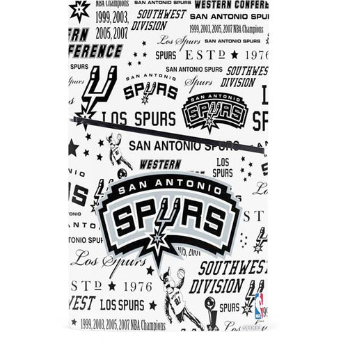 NBA San Antonio Spurs Historic Blast PS5 Slim Digital Edition Bundle Skin