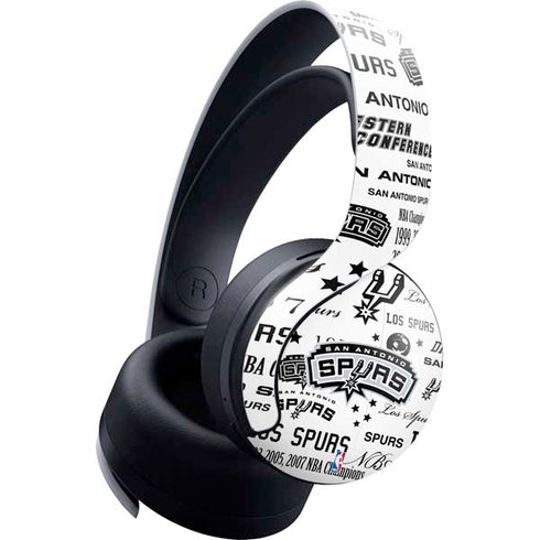 NBA San Antonio Spurs Historic Blast PULSE 3D Wireless Headset for PS5 Skin