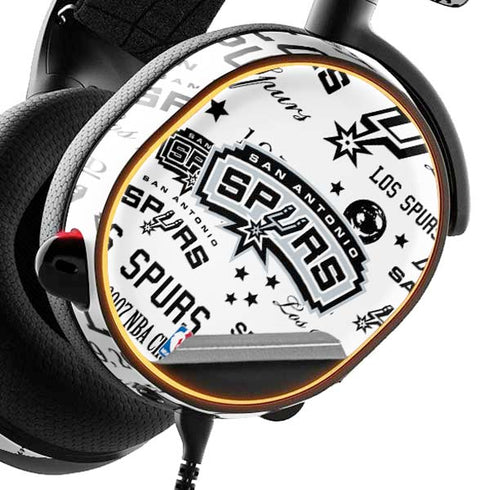 NBA San Antonio Spurs Historic Blast SteelSeries Arctis 5 Skin