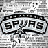 NBA San Antonio Spurs Historic Blast Surface Book 2 13.5in Skin