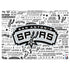 NBA San Antonio Spurs Historic Blast Surface Laptop 2 Skin