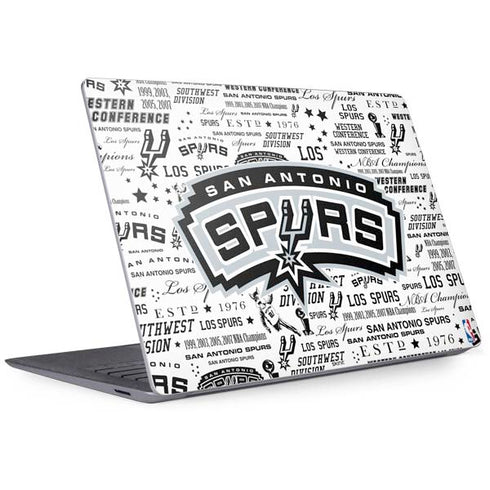 NBA San Antonio Spurs Historic Blast Surface Laptop 3 13.5in Skin