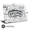 NBA San Antonio Spurs Historic Blast Universal Laptop 12in (9.8 x 6.8in) Skin