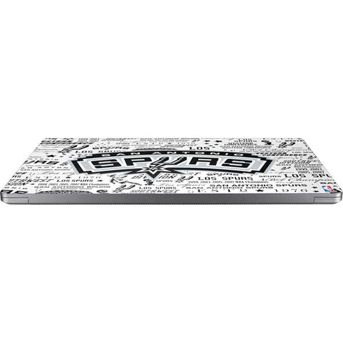 NBA San Antonio Spurs Historic Blast Universal Laptop 13in (10.6 x 7.6in) Skin