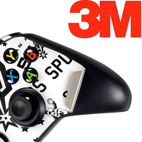 NBA San Antonio Spurs Historic Blast Xbox One Controller Skin