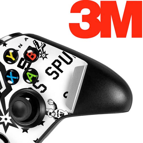 NBA San Antonio Spurs Historic Blast Xbox One S Controller Skin
