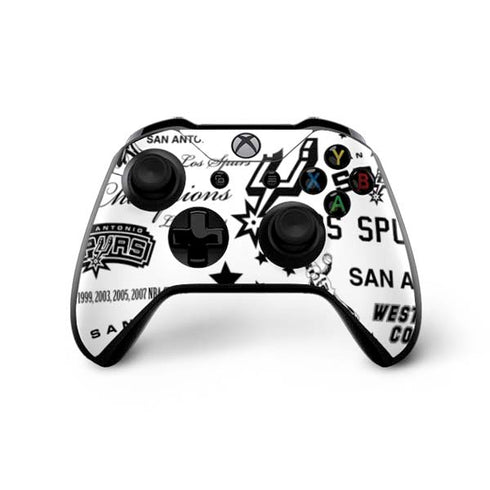 NBA San Antonio Spurs Historic Blast Xbox One X Bundle Skin