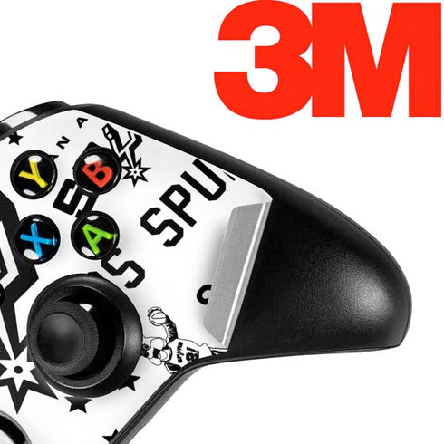 NBA San Antonio Spurs Historic Blast Xbox One X Controller Skin