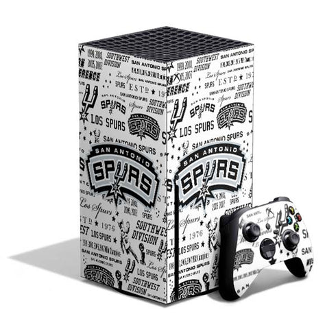 NBA San Antonio Spurs Historic Blast Xbox Series X Bundle Skin