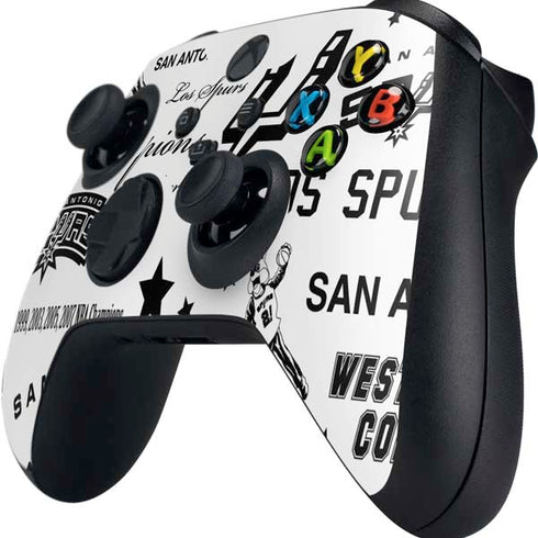 NBA San Antonio Spurs Historic Blast Xbox Series X Controller Skin