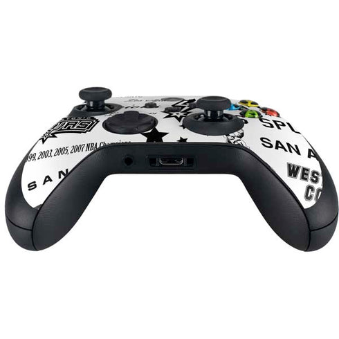 NBA San Antonio Spurs Historic Blast Xbox Series X Controller Skin