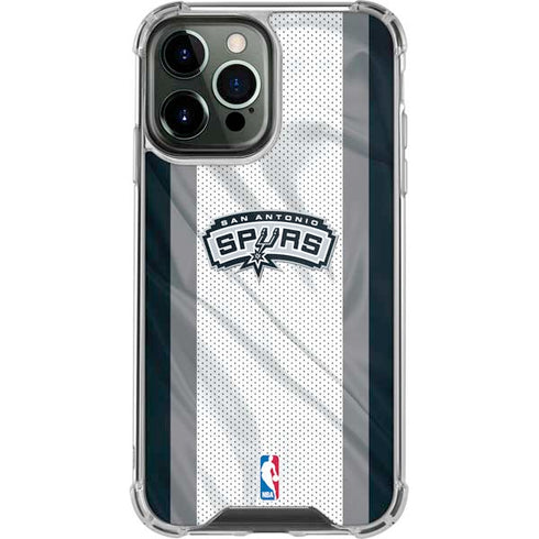 NBA San Antonio Spurs iPhone 13 Pro Max Clear Case