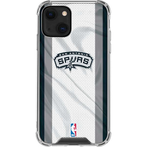 NBA San Antonio Spurs iPhone 15 Plus Clear Case