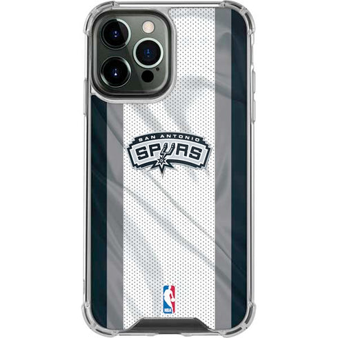 NBA San Antonio Spurs iPhone 15 Pro Max Clear Case