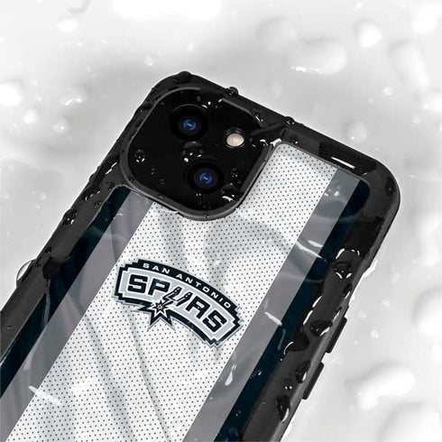 NBA San Antonio Spurs iPhone 15 Waterproof Case