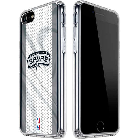 NBA San Antonio Spurs iPhone SE (2nd & 3rd Gen) Clear Case