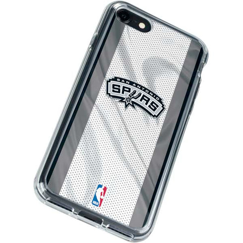 NBA San Antonio Spurs iPhone SE (2nd & 3rd Gen) Clear Case