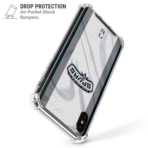 NBA San Antonio Spurs iPhone XS Max Clear Case