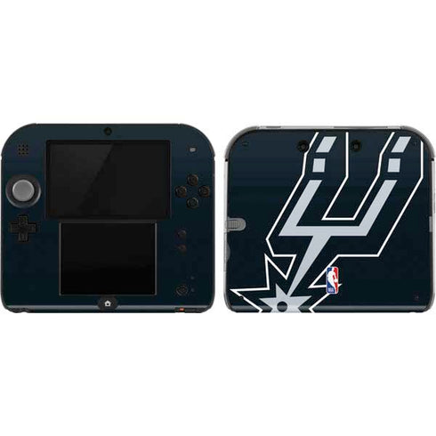 NBA San Antonio Spurs Large Logo Nintendo 2DS Skin