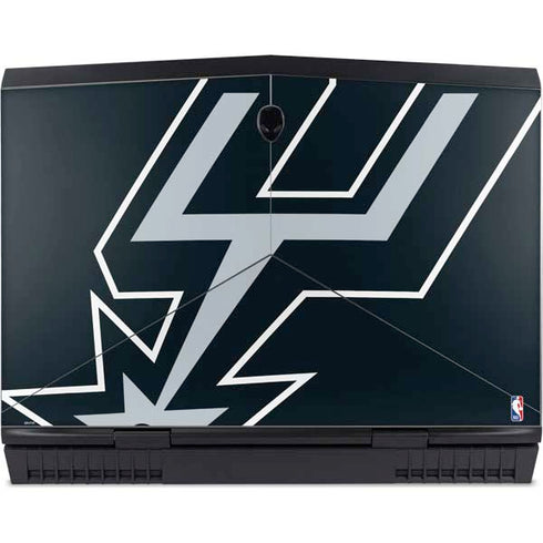 NBA San Antonio Spurs Large Logo Dell Alienware Skin
