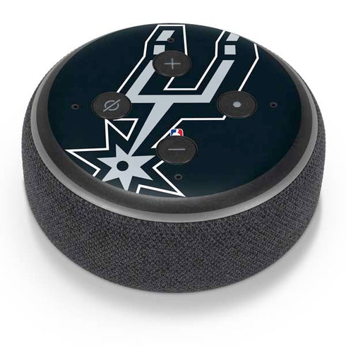 NBA San Antonio Spurs Large Logo Amazon Echo Dot Skin