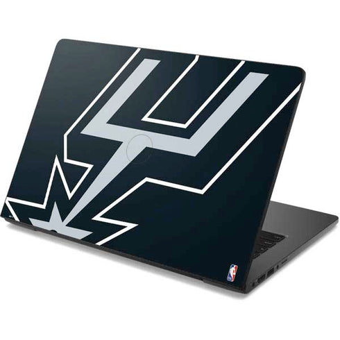 NBA San Antonio Spurs Large Logo Dell Chromebook Skin