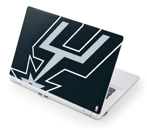 NBA San Antonio Spurs Large Logo Acer Chromebook Skin