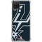 NBA San Antonio Spurs Large Logo Galaxy A12 Clear Case