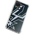 NBA San Antonio Spurs Large Logo Galaxy A12 Clear Case