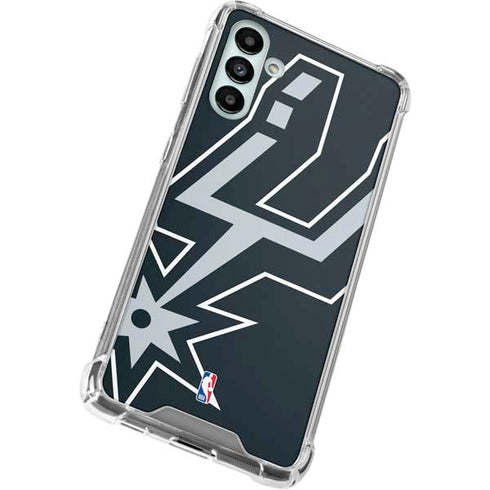 NBA San Antonio Spurs Large Logo Galaxy A13 5G Clear Case