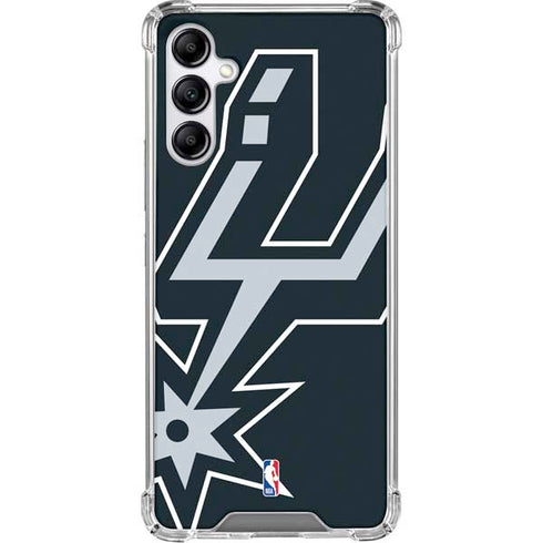 NBA San Antonio Spurs Large Logo Galaxy A15 5G Clear Case