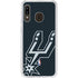 NBA San Antonio Spurs Large Logo Galaxy A20 Clear Case