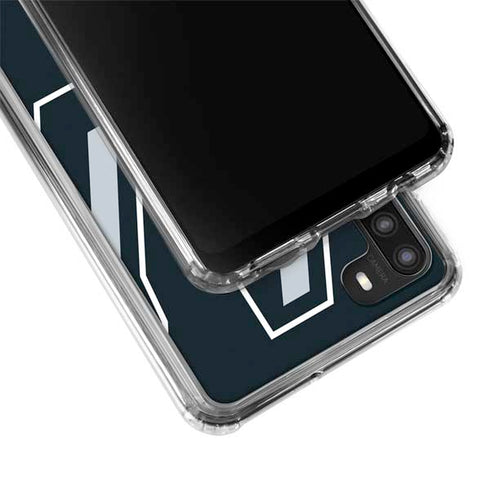 NBA San Antonio Spurs Large Logo Galaxy A21 Clear Case
