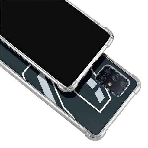 NBA San Antonio Spurs Large Logo Galaxy A51 5G Clear Case