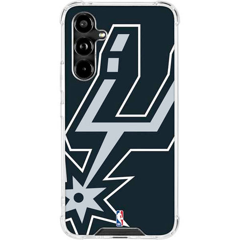 NBA San Antonio Spurs Large Logo Galaxy A54 5G Clear Case