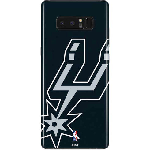 NBA San Antonio Spurs Large Logo Galaxy Note 8 Skin