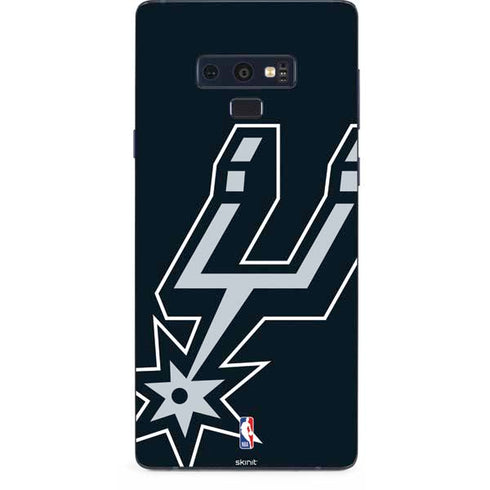 NBA San Antonio Spurs Large Logo Galaxy Note 9 Skin