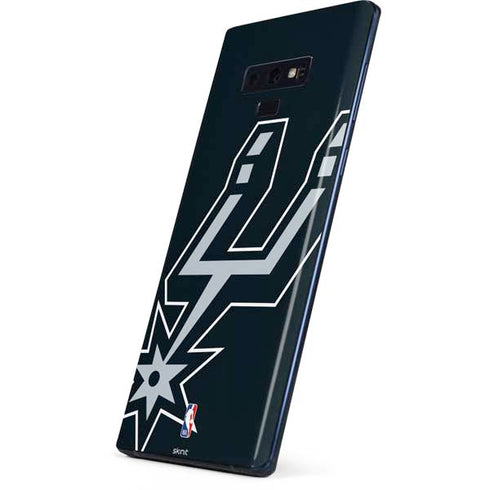NBA San Antonio Spurs Large Logo Galaxy Note 9 Skin