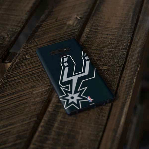 NBA San Antonio Spurs Large Logo Galaxy Note 9 Skin