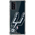 NBA San Antonio Spurs Large Logo Galaxy Note20 5G Clear Case