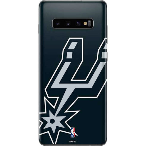 NBA San Antonio Spurs Large Logo Galaxy S10 Plus Skin