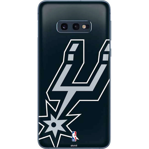 NBA San Antonio Spurs Large Logo Galaxy S10e Skin