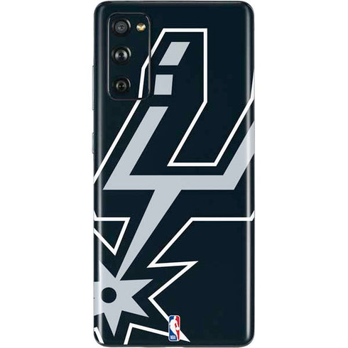 NBA San Antonio Spurs Large Logo Galaxy S20 Fan Edition Skin