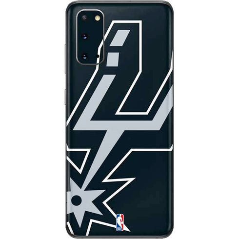 NBA San Antonio Spurs Large Logo Galaxy S20 Skin